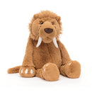 Jellycat Stellan Sabre Tooth Tigre Brown