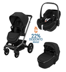 Maxi Cosi Fame + Pebble 360 Pro2 + Alcofa Twillic Black