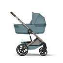 Cybex Balios S Lux 2 + Alcofa Dobrável Stormy Blue