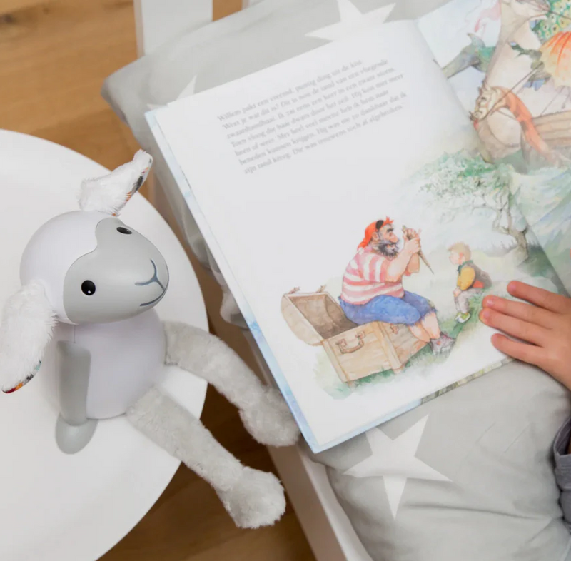 Zazu Kids Fin Luz de Leitura Grey
