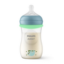 Philips Avent Biberão 260 ml Natural Response + Chucha 0-6M Ultra Soft Brilha Escuro