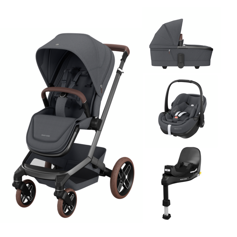 Maxi Cosi Pack Lançamento Fame Twillic Graphite