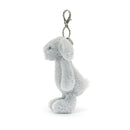 Jellycat Porta Chaves Bashful Silver Bunny