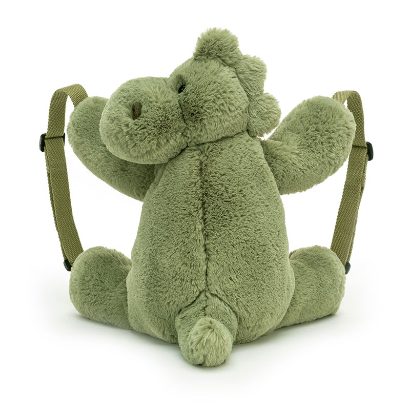 Jellycat huggady dino backpack