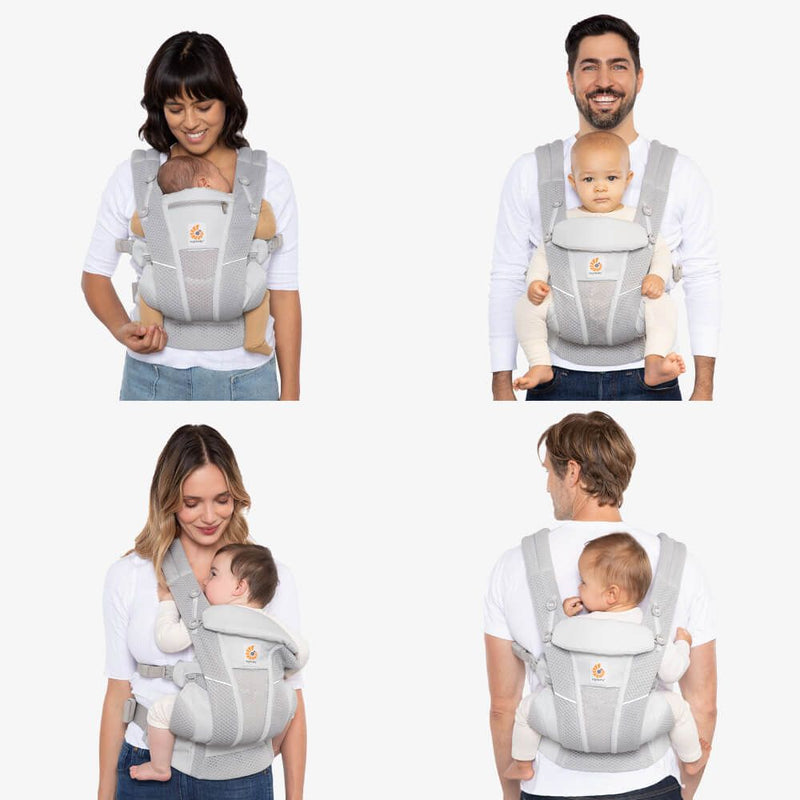 Ergobaby Omni Breeze Onyx Blooms