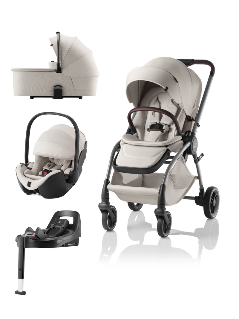 britax crib Britax Romer Rio + Crib + Baby-Safe Pro Lux Soft + Base