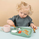 Done by Deer Conjunto Talheres Inox deer Friends Mustarda